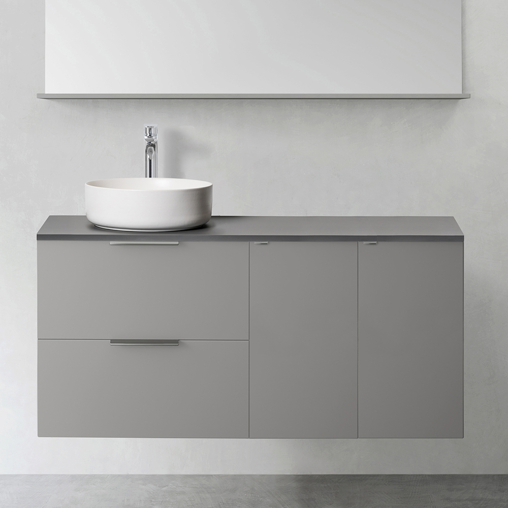 Servantskap Hafa Shape 600 med 2 stk Sidemoduler 300 uten Servant