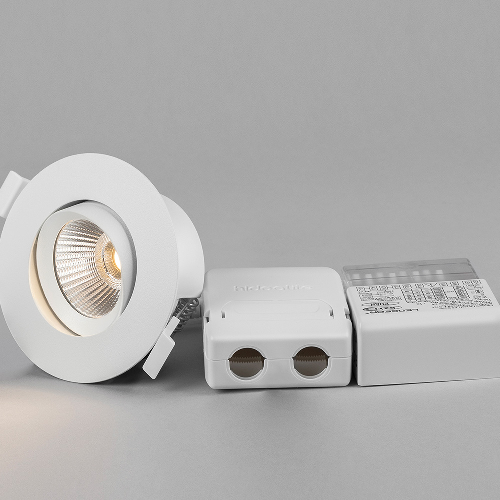 Downlight Hide-A-Lite DL Optic G2 L Q ISO DA Hvit 640 lm