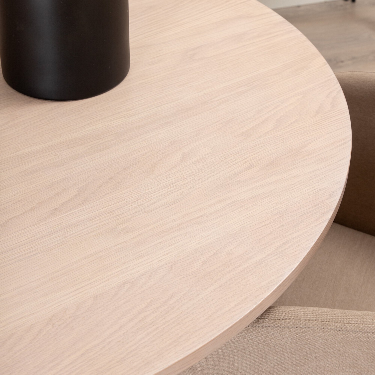 Spisegruppe Venture Home Bianca Rund med 4 Bergen Stoler Polyester