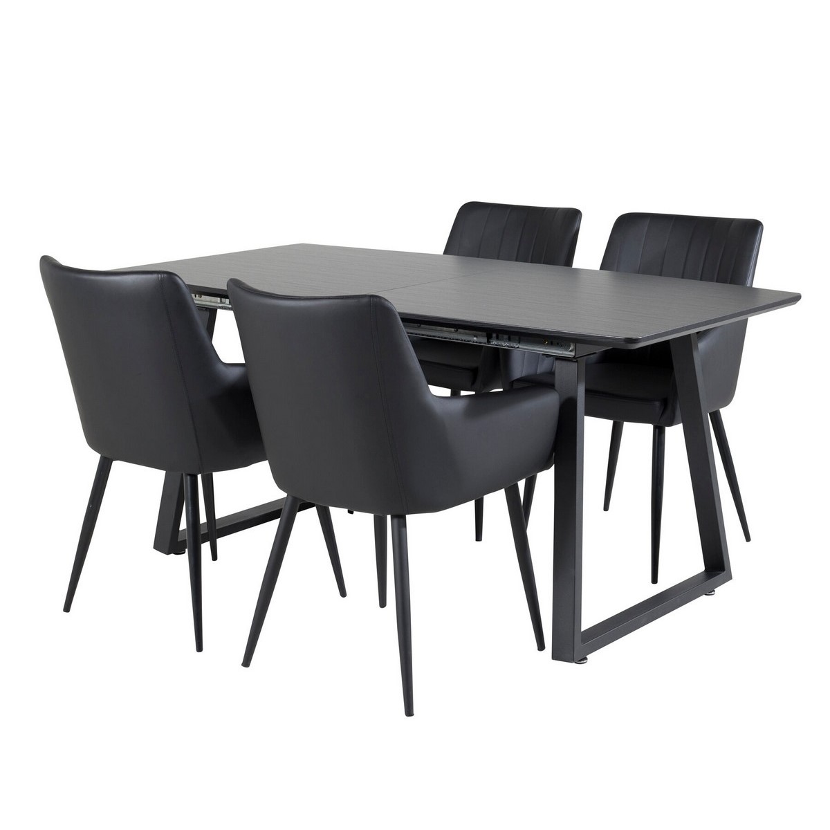 Spisegruppe Venture Home Inca med 4stk Comfort Stoler