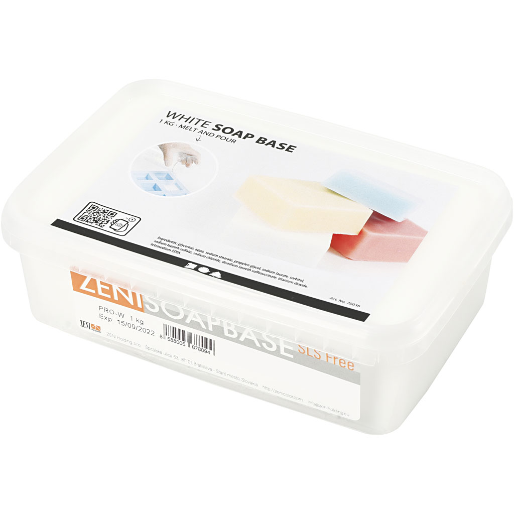 Såpemasse Creativ Company Hvit 1 kg