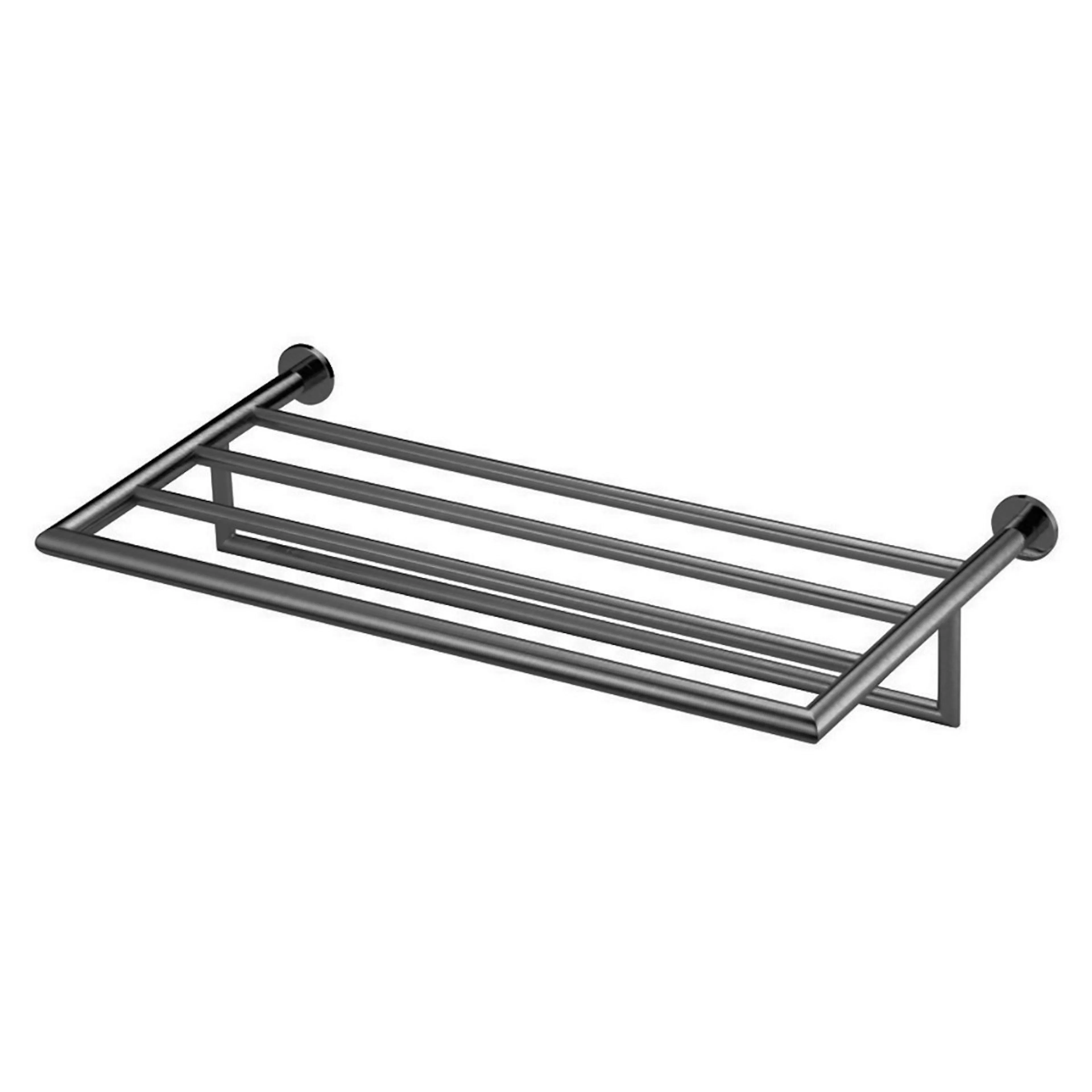 Børstet Black Chrome