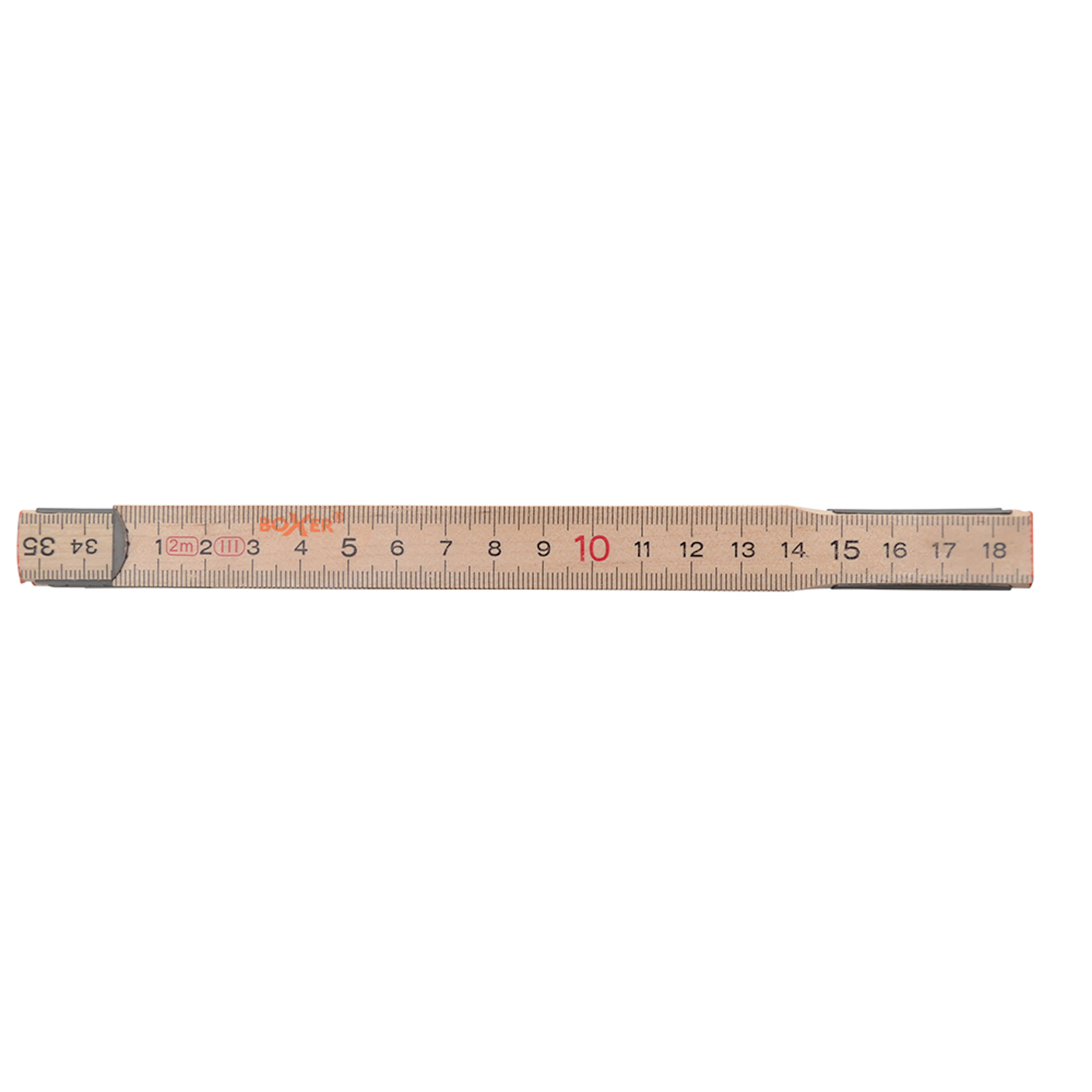 Meterstokk Boxer 2 meter 12 ledd
