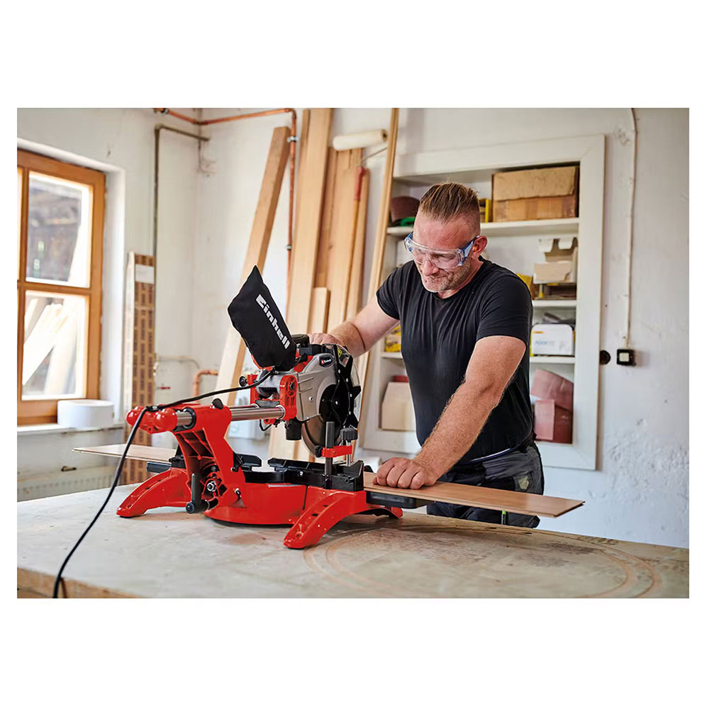 Kapp- og Gjærsag Einhell TC-SM 2534/1 Dual Inkl. Sagbenk