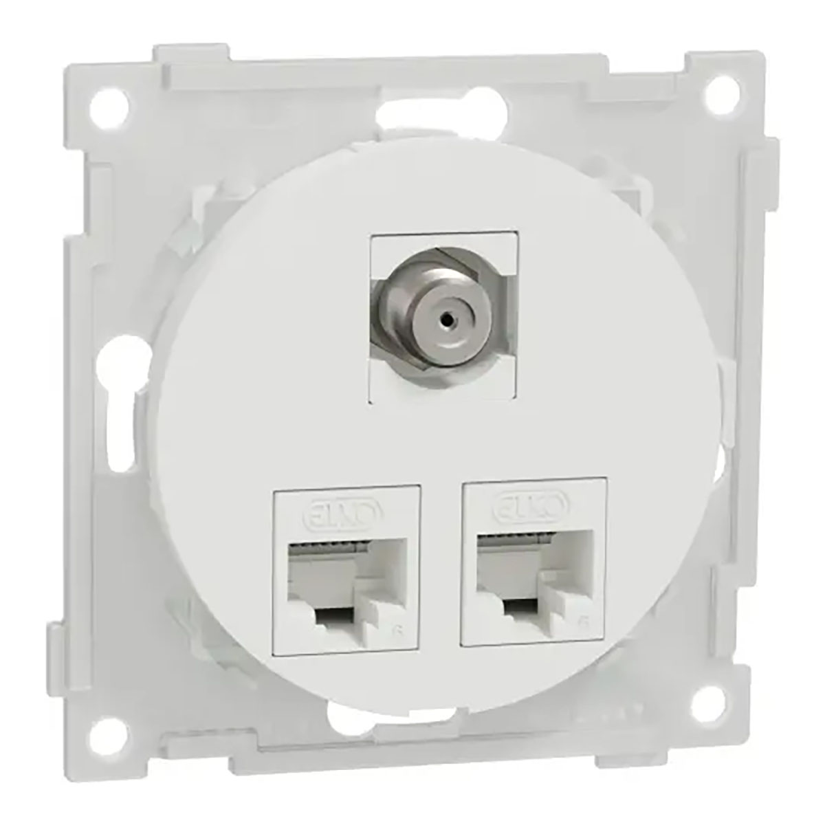 Vegguttak Elko One Modularuttak Innfelt RJ45 Cat.6 UTP