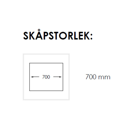 Kjøkkenvask Nordic Tech Rubin NR 700