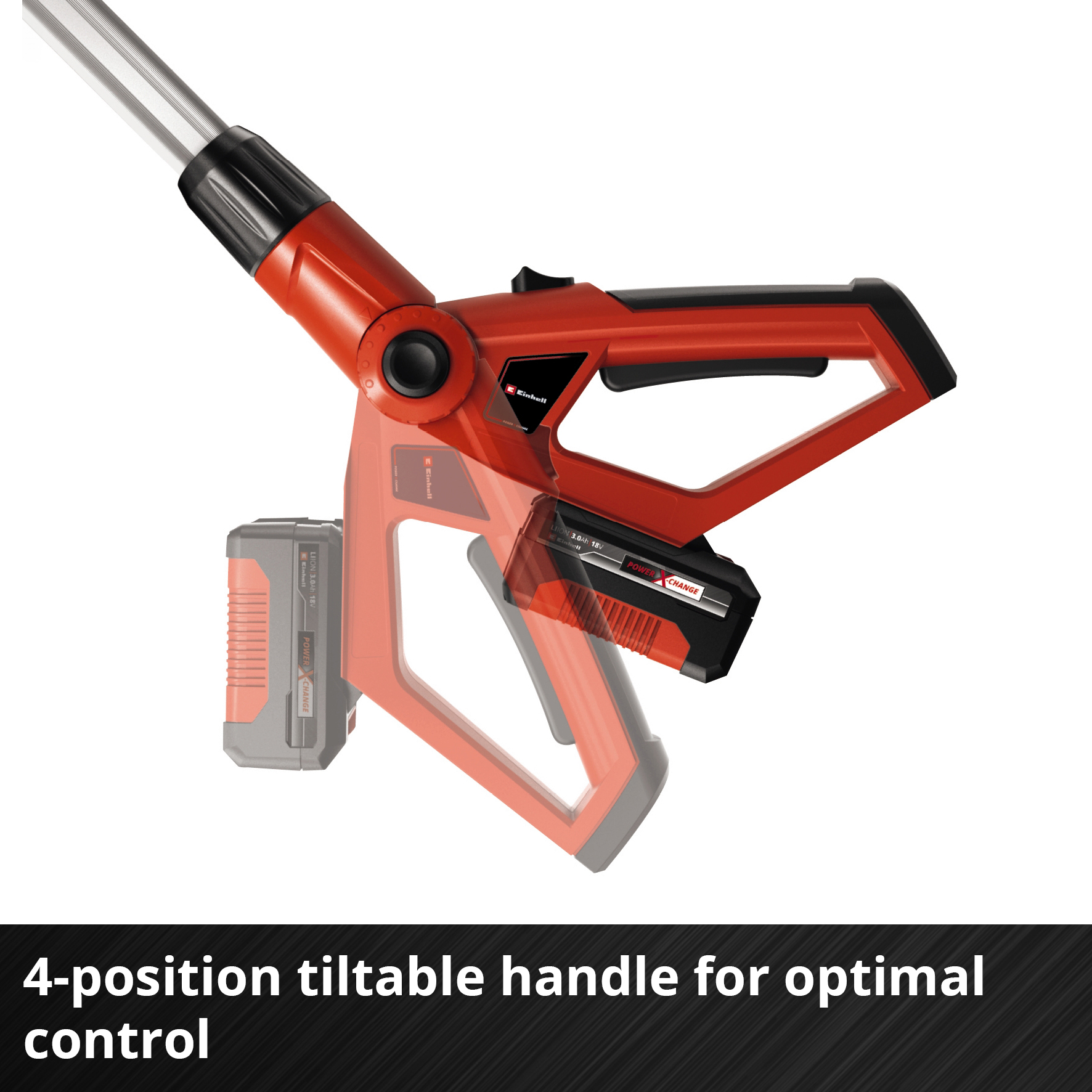 Hekksaks Einhell Teleskop GE-HH 18/45 Li T uten Batteri