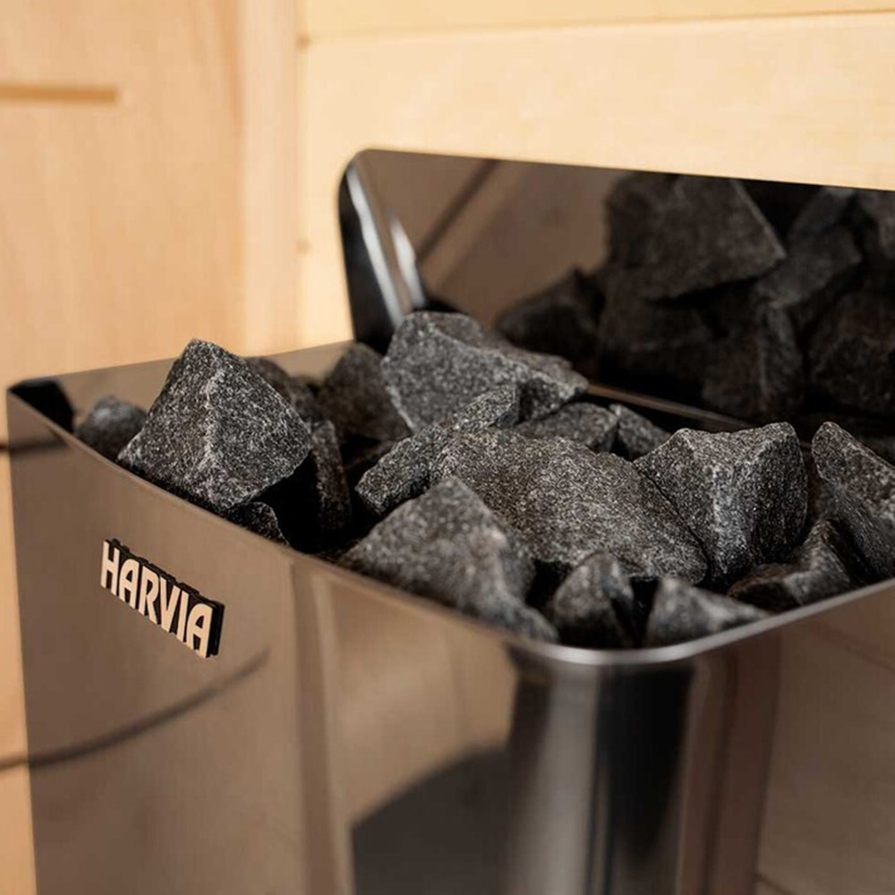 Badstueovn Harvia The Wall Black 6 Kw