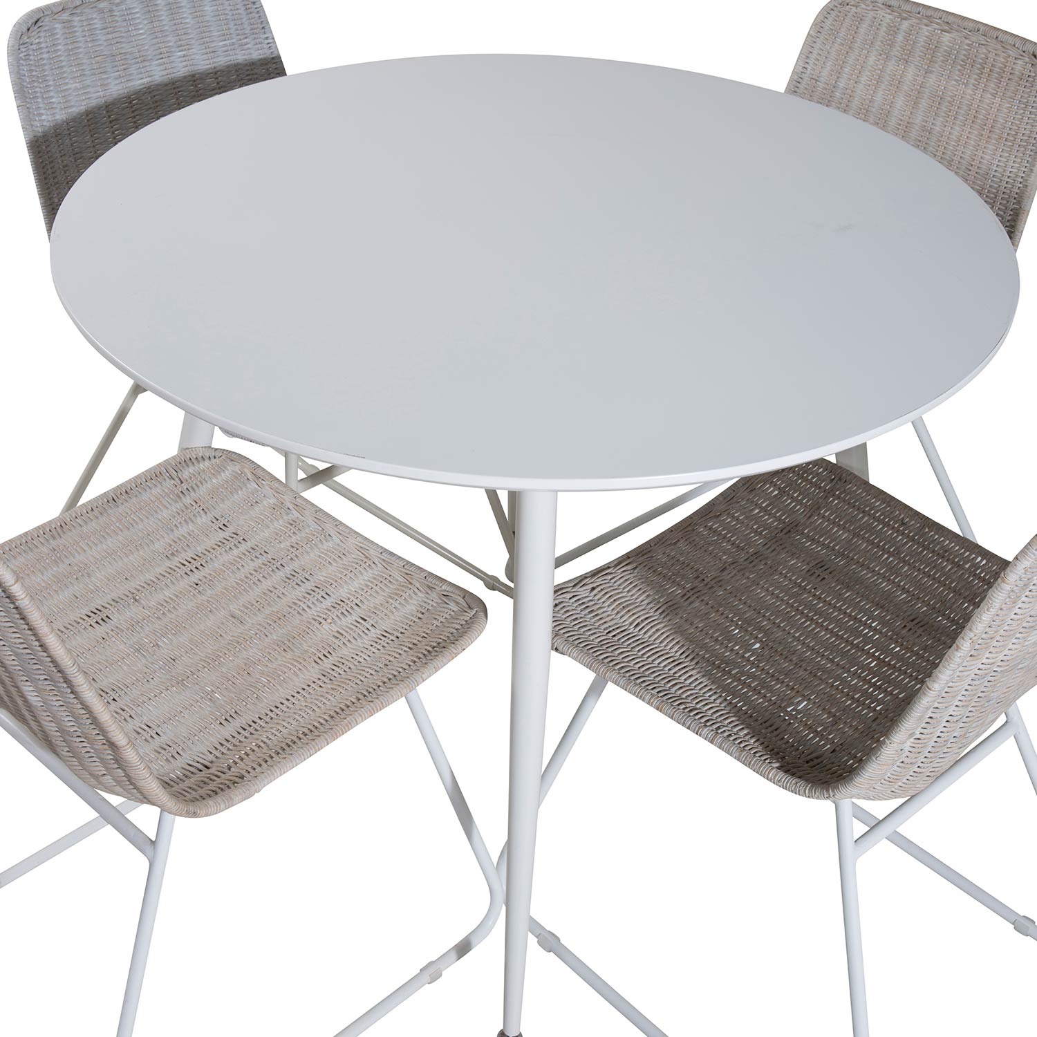 Spisegruppe Venture Home Plake med 4 Cornelia Stoler Rundt