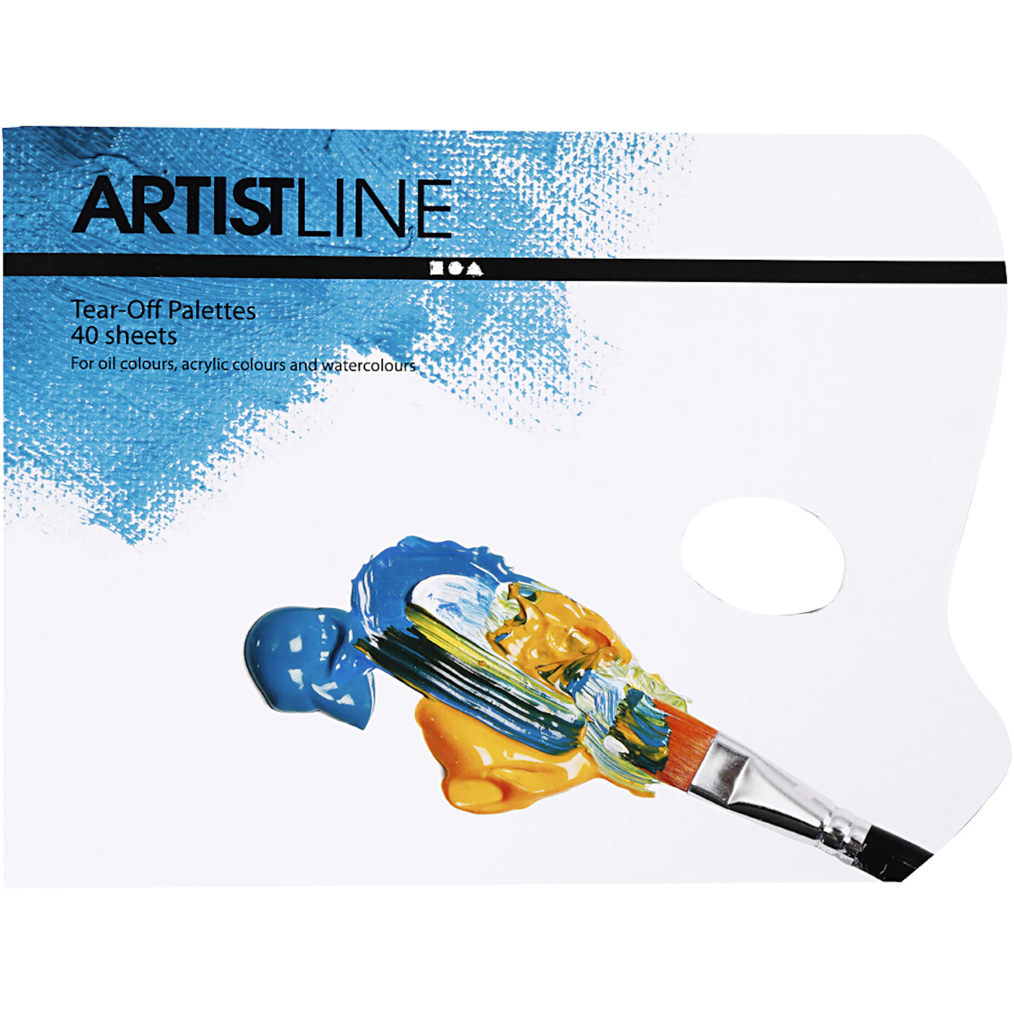 Engangspalette Creativ Company 31x23 cm 1 Stk
