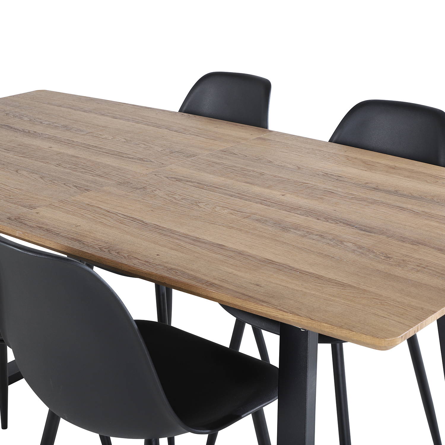 Spisegruppe Venture Home Ina med 4 Pop Stoler
