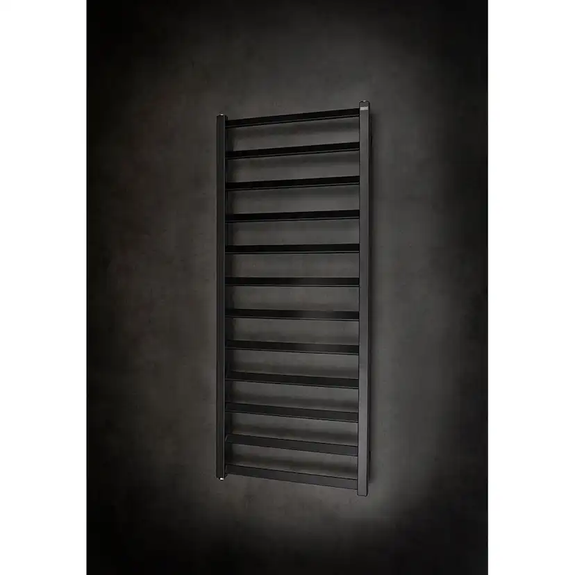 ORIGINAL Håndkletørker Sort 1200X500 BxH: 1200x500 Sort