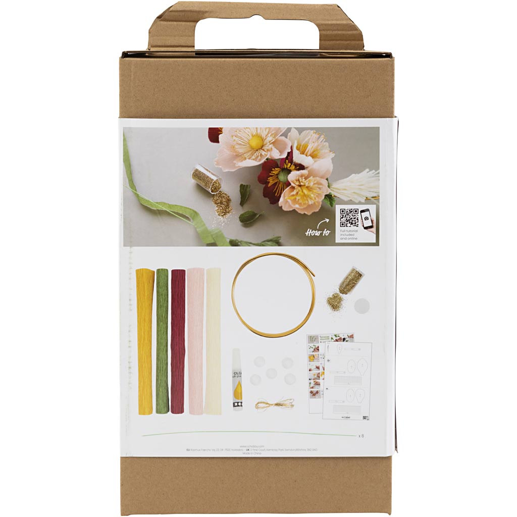 Kreppapir Creativ Company DIY Kit Krans 105 g