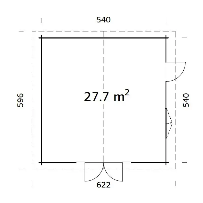 Anneks Palmako Irene 27,7 m2