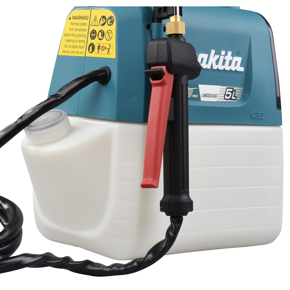 Trykksprøyte Makita US053DZ 12V 5 L uten Batteri og Lader