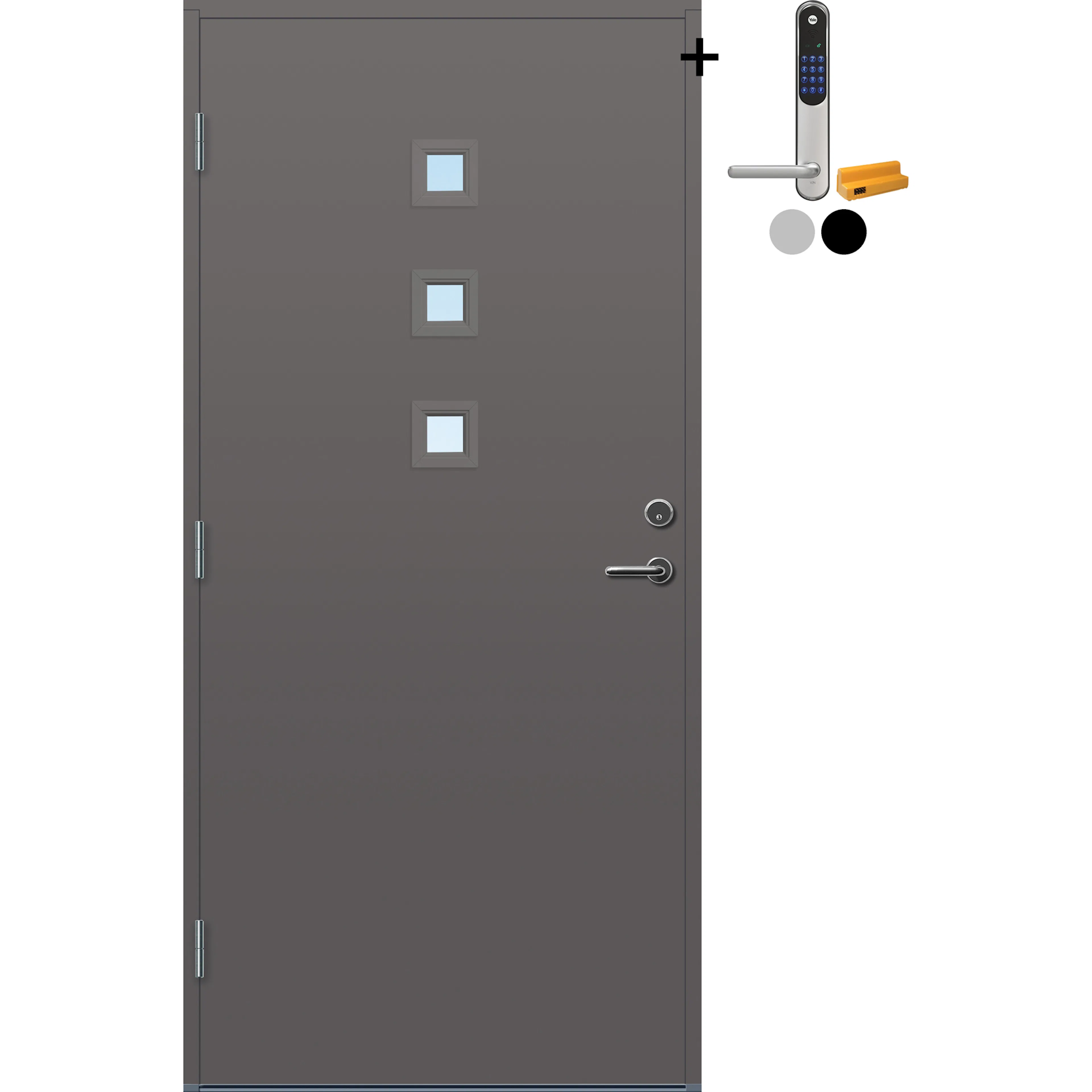 NCS S-6500-N, Grå