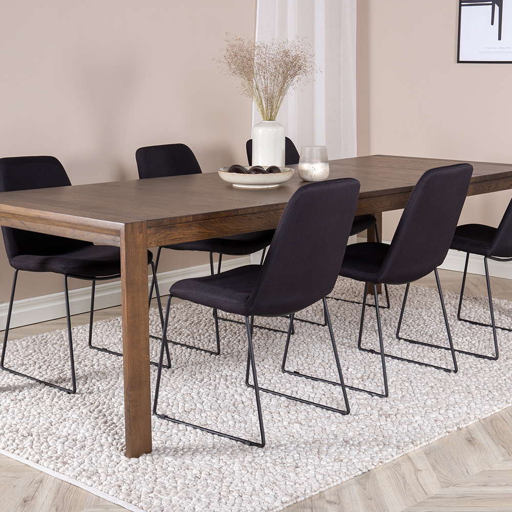 Spisegruppe Venture Home Slider med 6 Muce Stoler