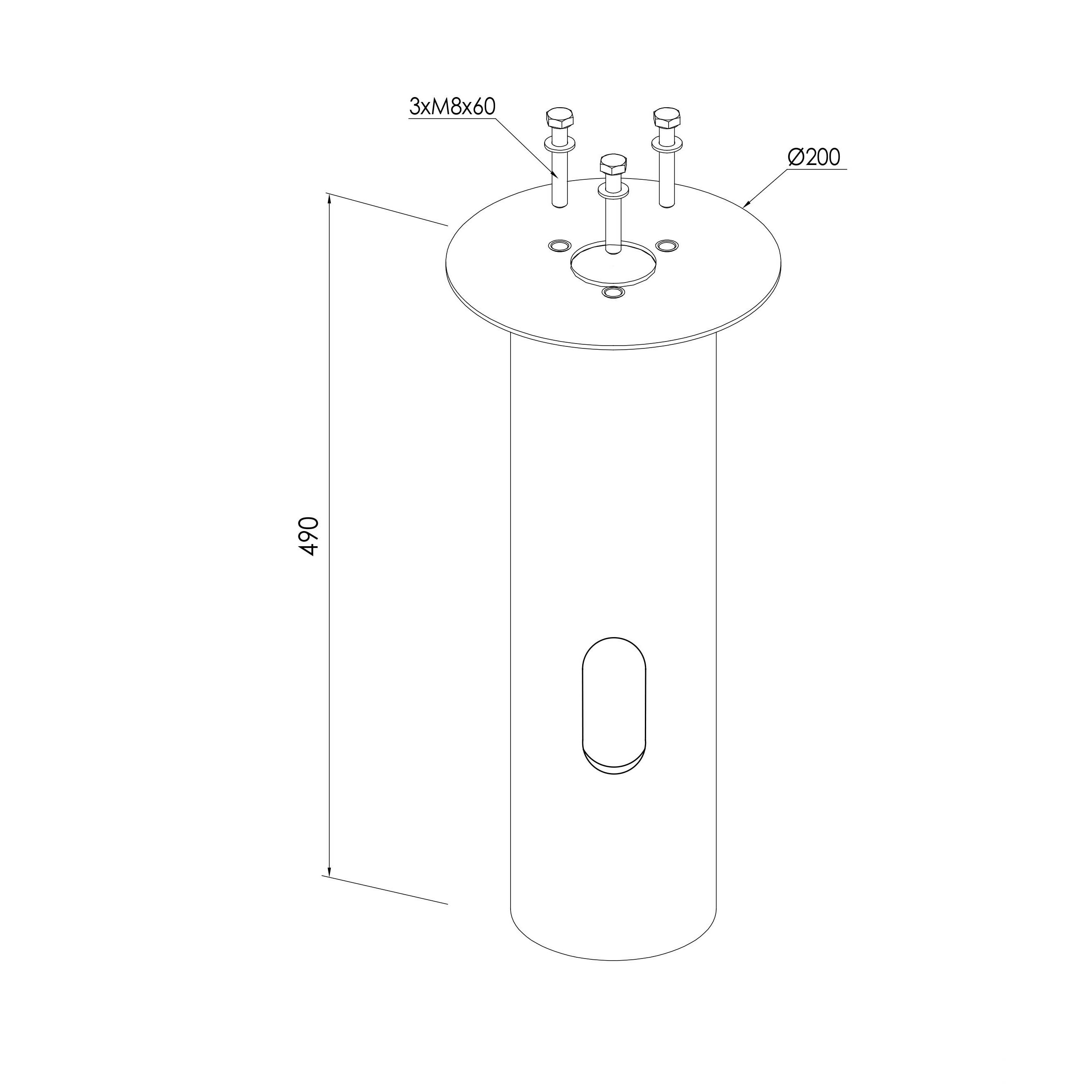 Adapter Norlys for Betongfundament