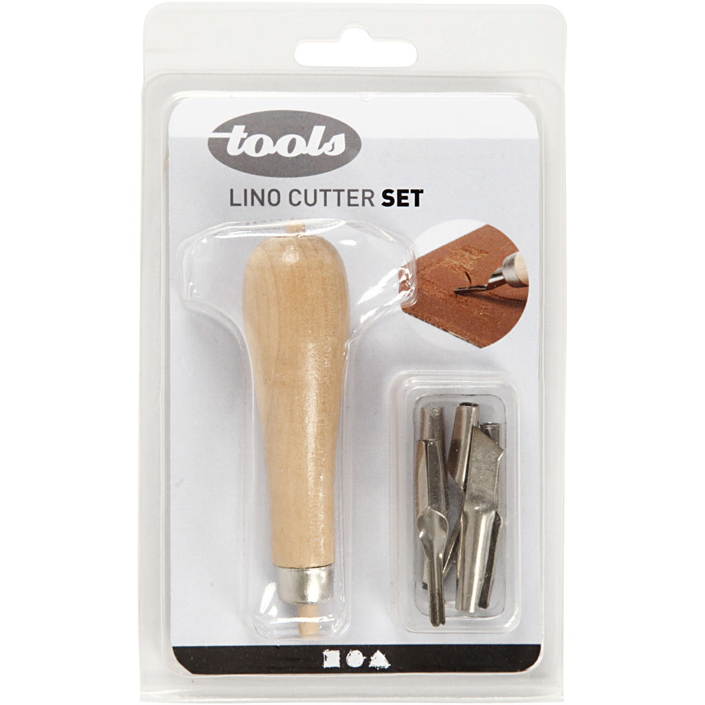 Linoleumsett Creativ Company 5 Ass/1 Sett