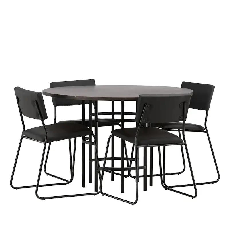 Spisegruppe Venture Home Copenhagen med 4 Kenth Stoler