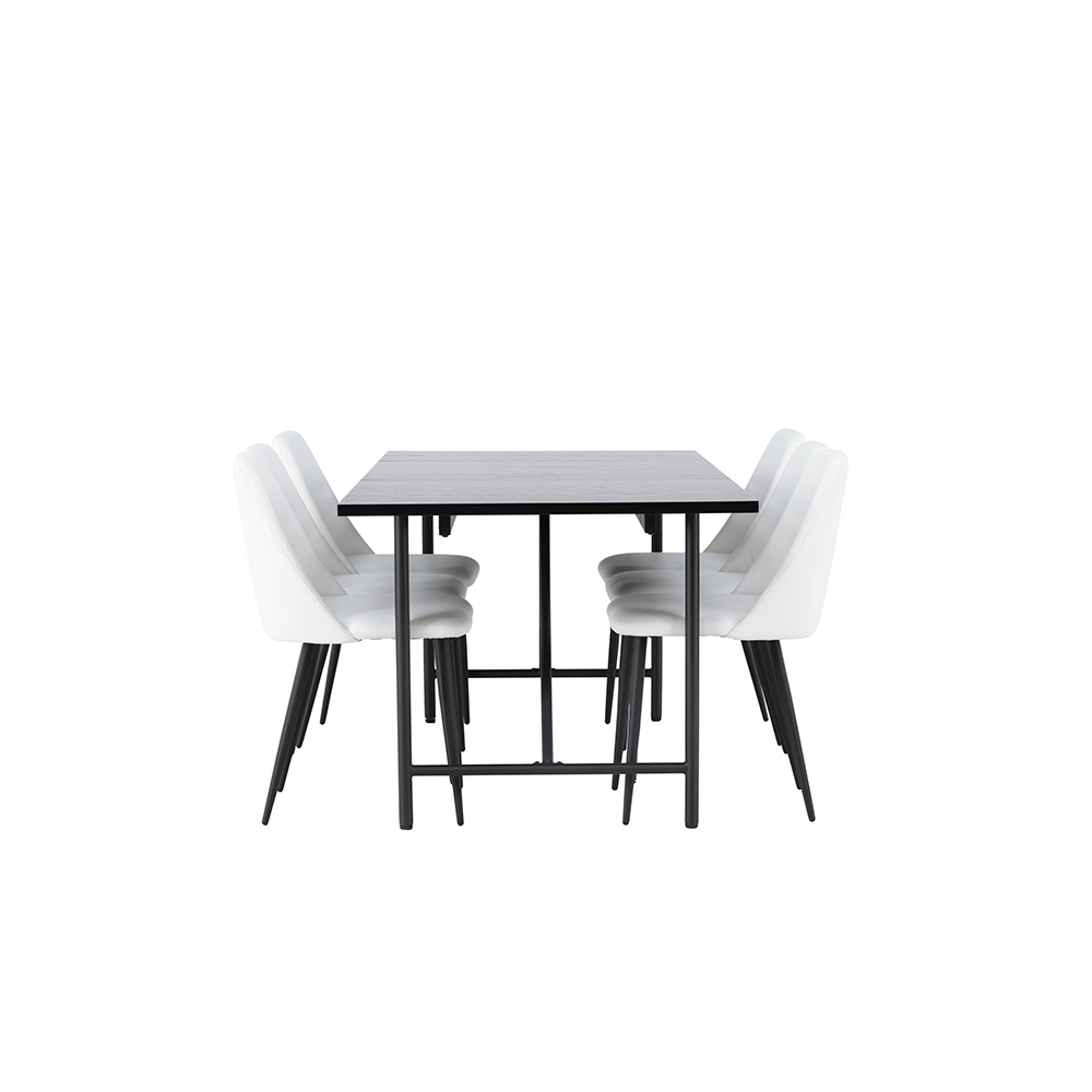 Spisegruppe Venture Home Astrid med 6 Night Stoler