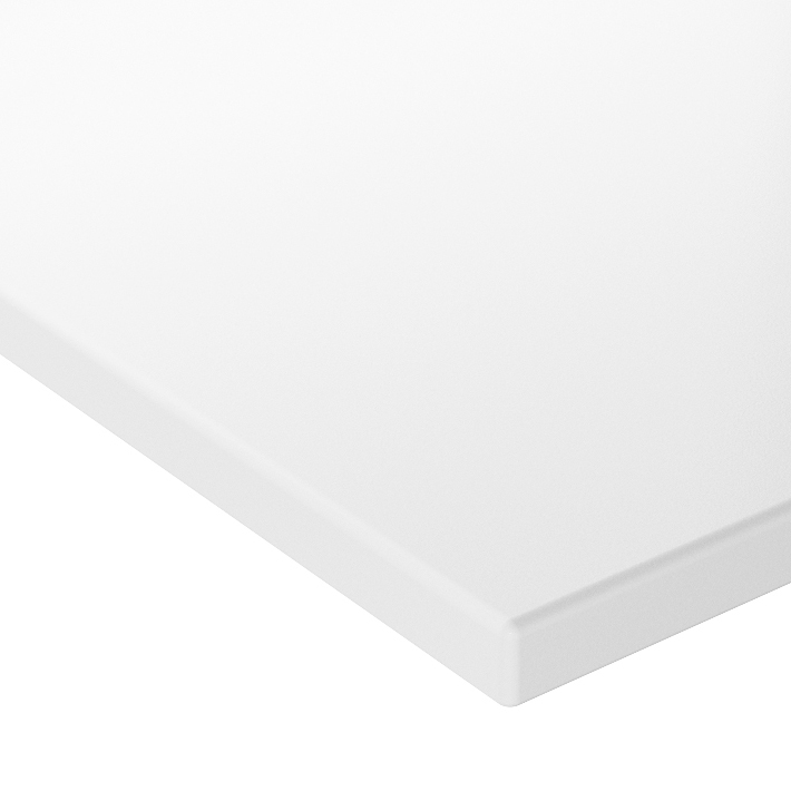 Bänkskiva Flow 60, Soft White Utan hål för blandare 608x12x4 Färg: Soft White, Bredd: 660 mm
