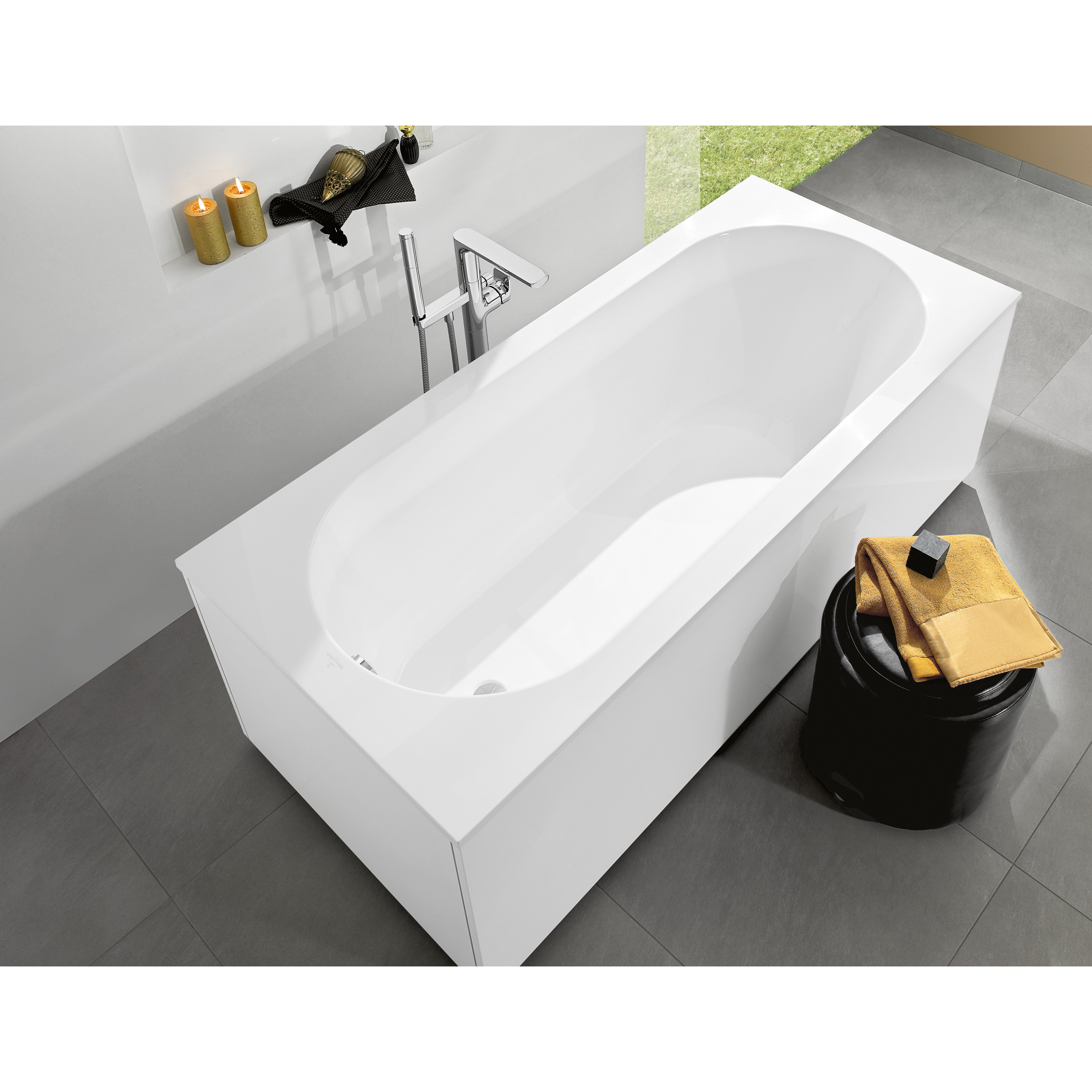 Inbyggnadsbadkar Villeroy & Boch Oberon Rektangulärt