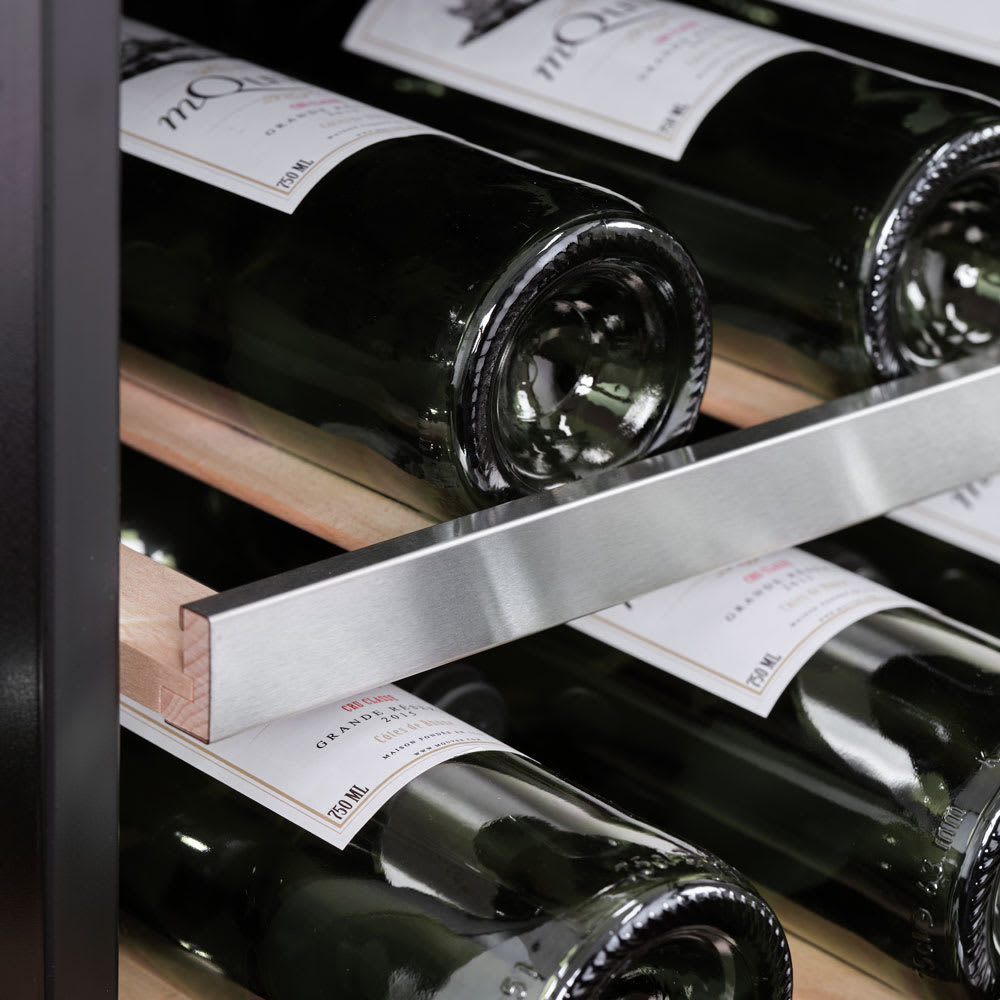 Hyllefront til WineCave 40 Rustfritt Stål