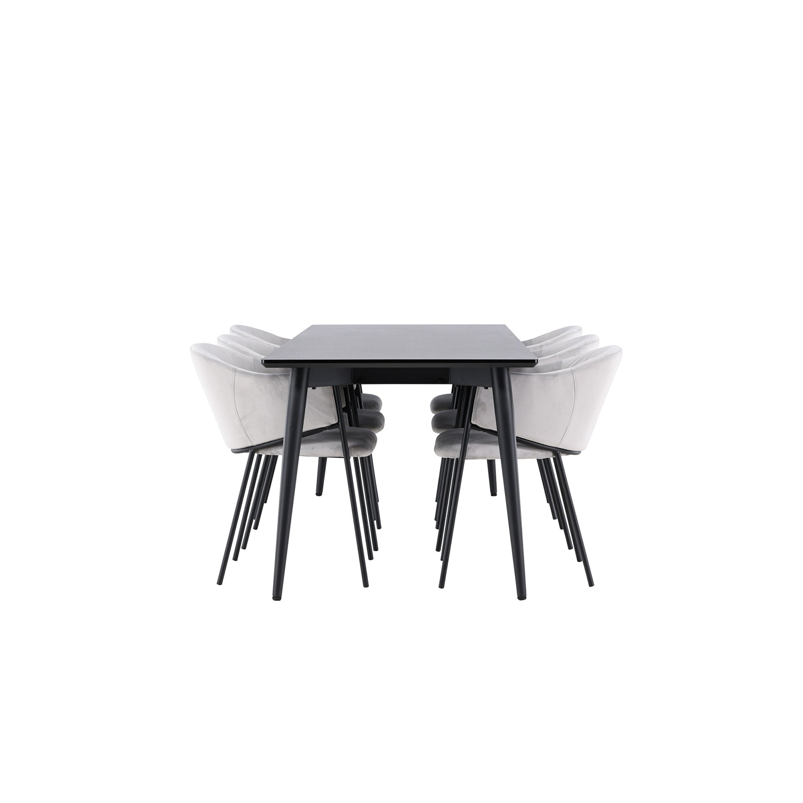 Spisegruppe Venture Home Ellis 230 med 6 stk Evelina Stoler