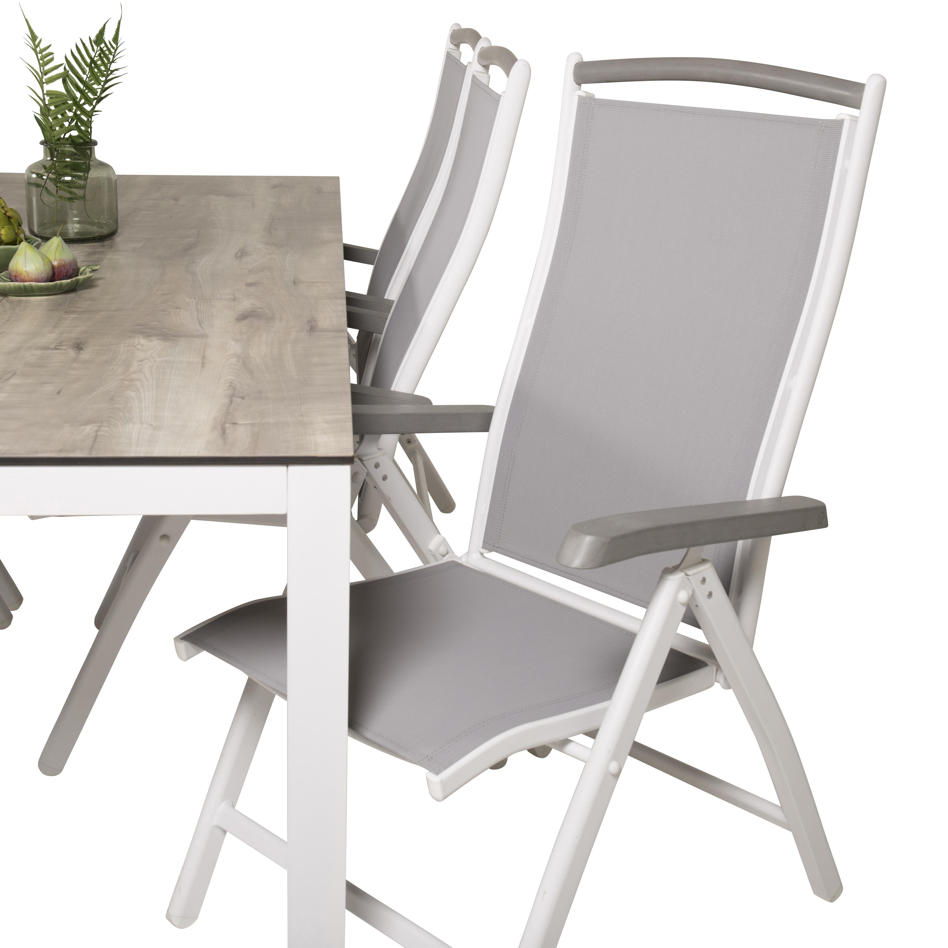 Spisegruppe Venture Home Lea 205 med 6 Aleyna Stoler