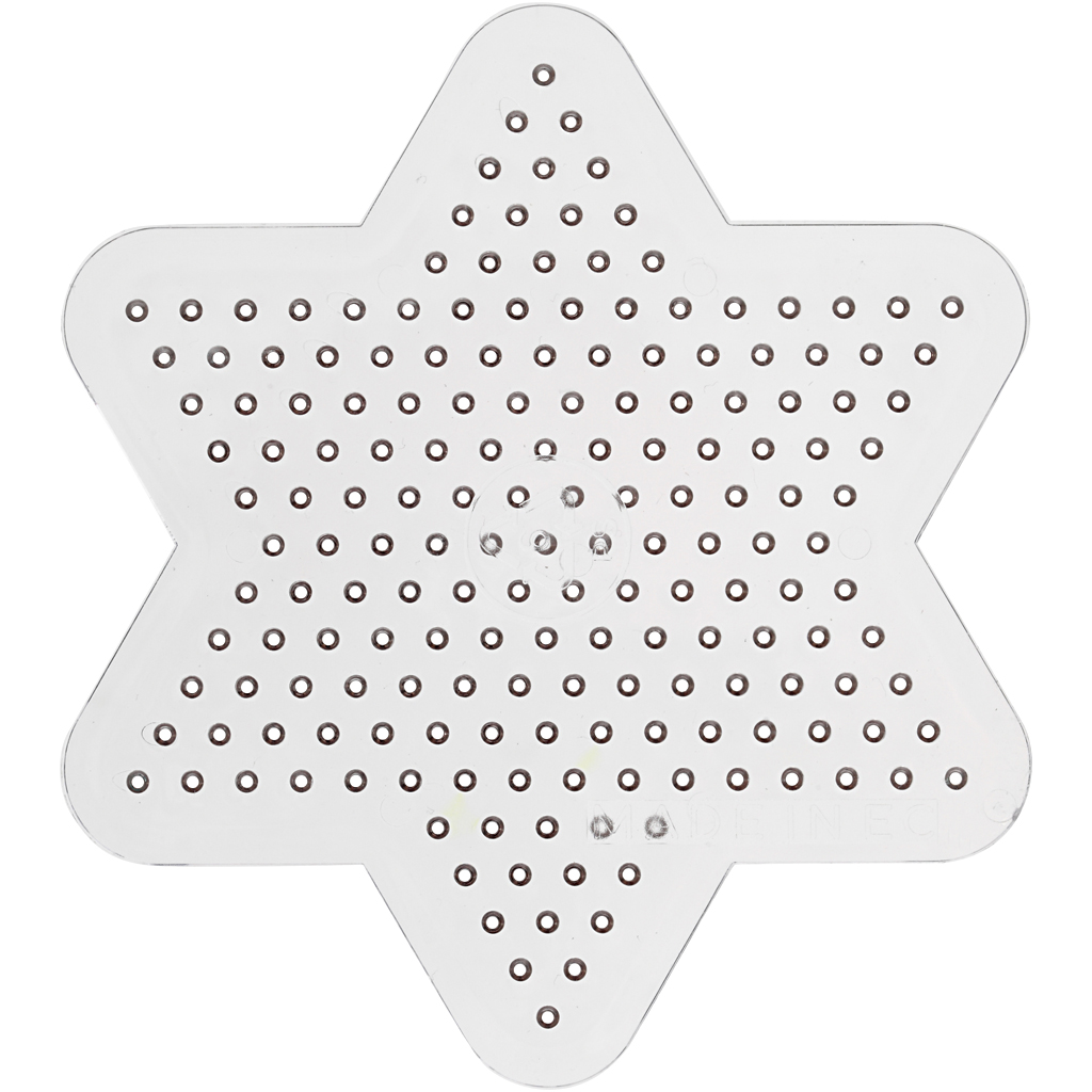 Perleplate Creativ Company Stjerne 1 Stk