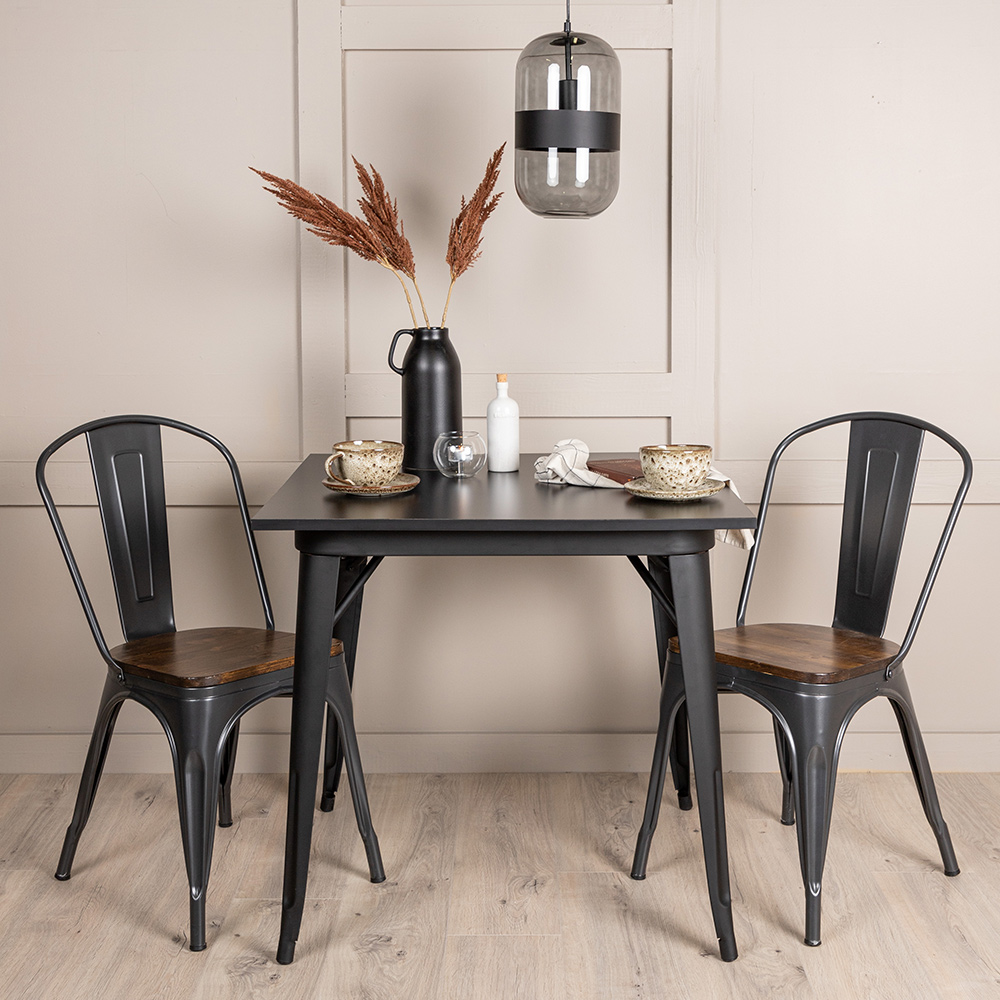 Spisegruppe Venture Home Tempe med 2 Tempe Stoler