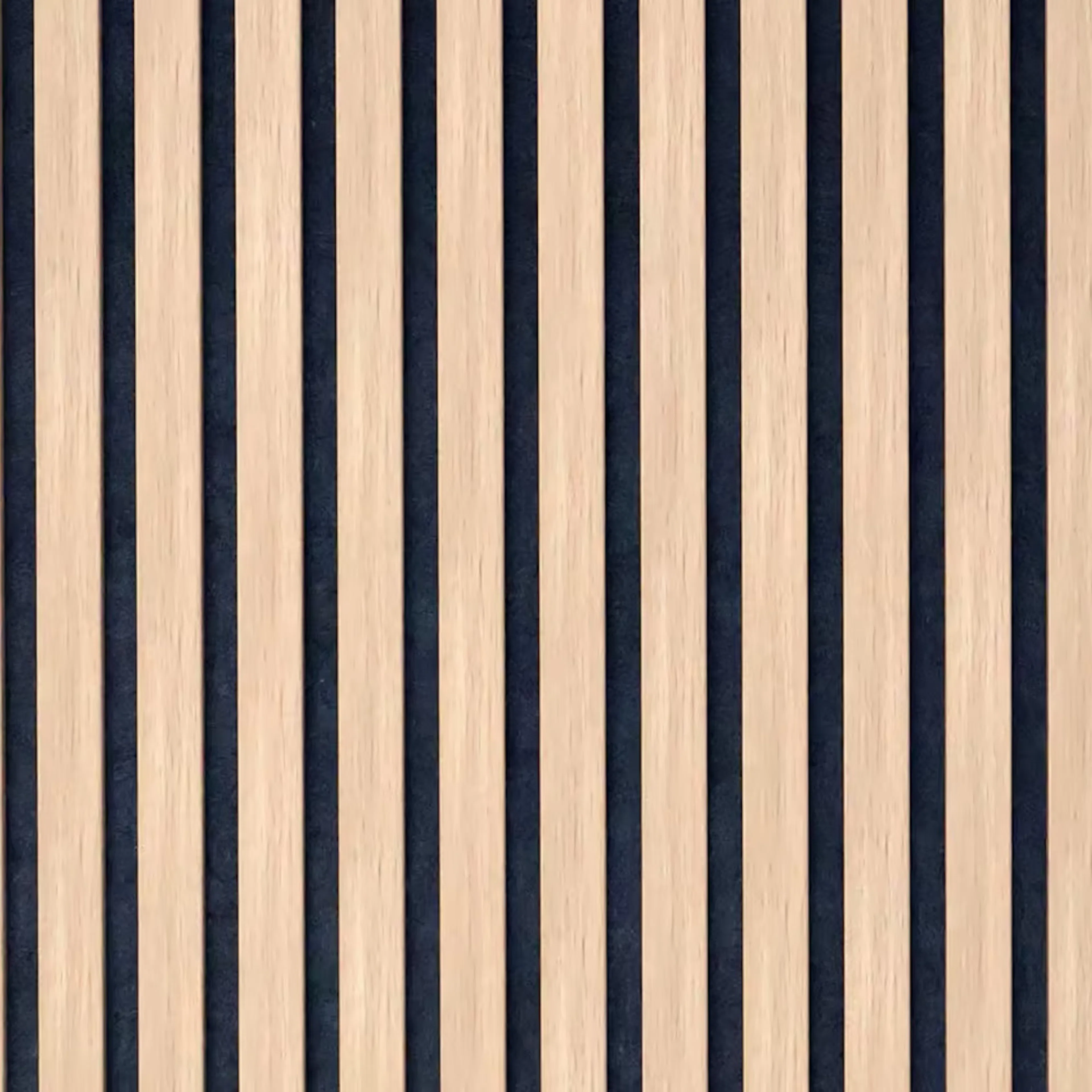 Akustikpanel Lundbergs SPA Svart Filt 2680x615x24 mm