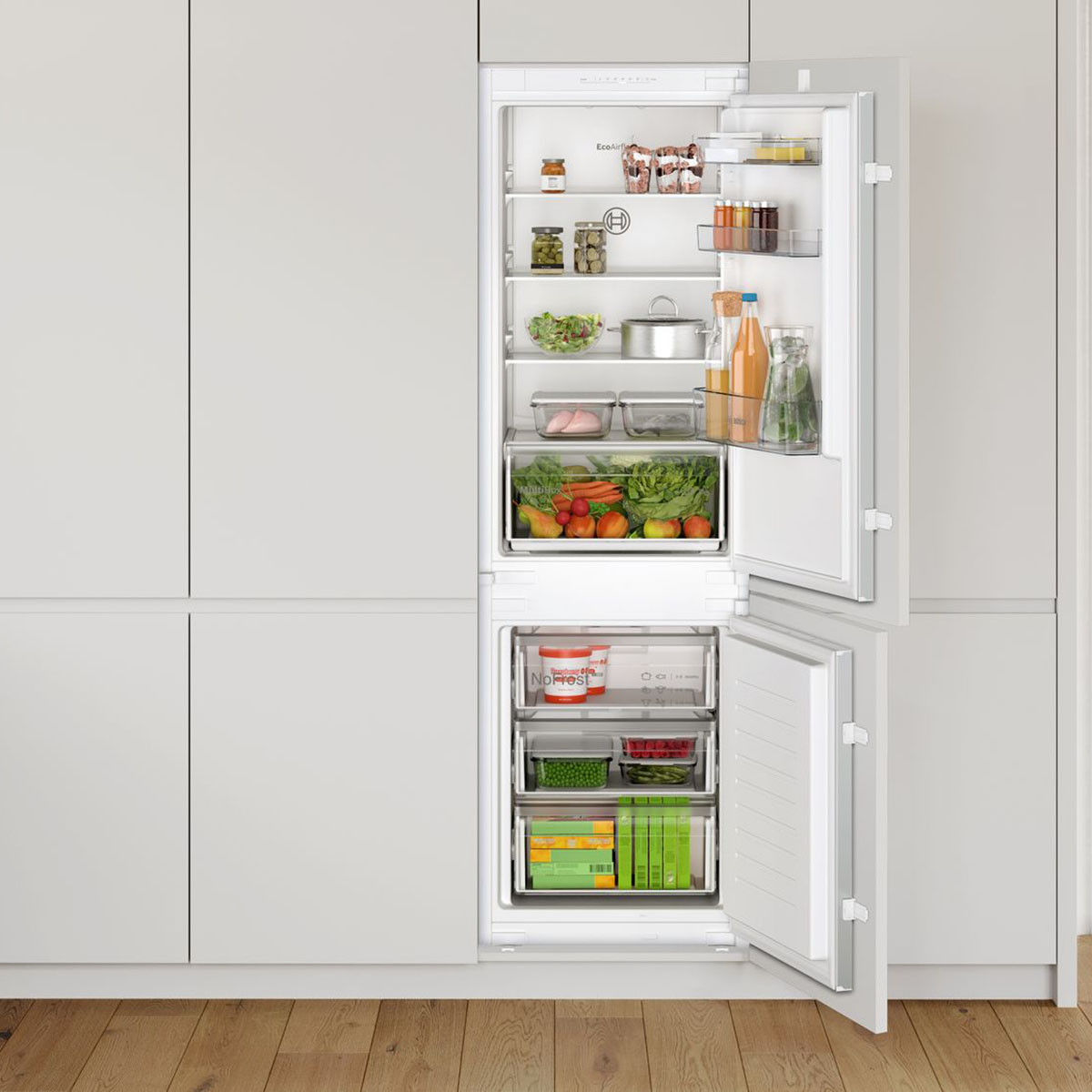 Kjøl/Fryser Bosch Serie 2 KIN86NSE0 Integrert