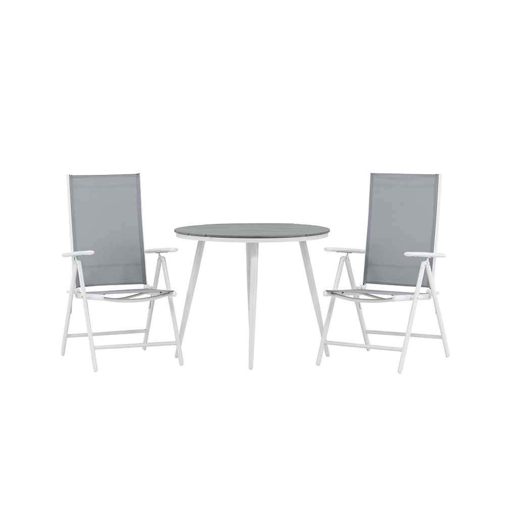 Cafégruppe Venture Home Break Ø90 cm med 2 Break Stoler