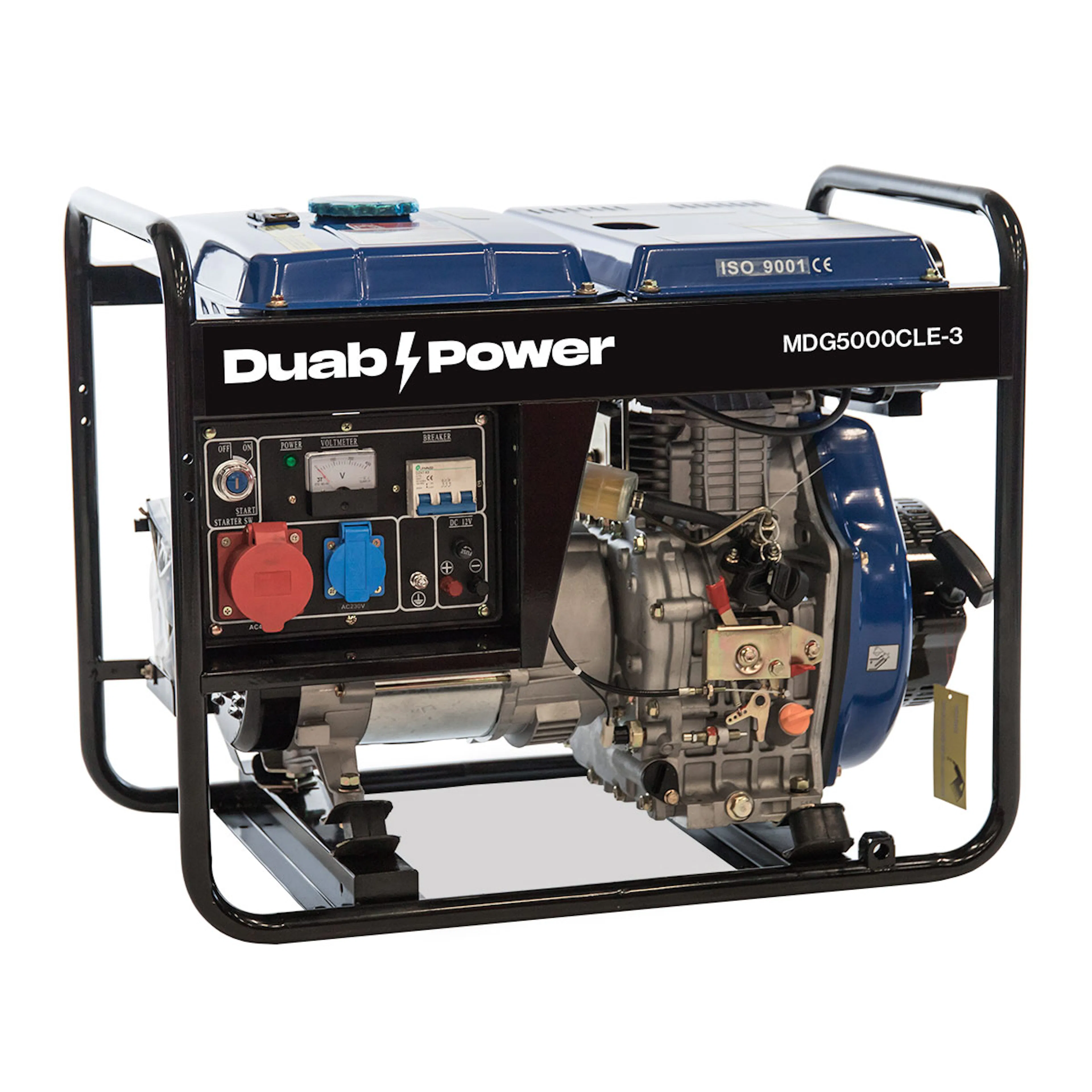 Strømaggregat Duab-Power MDG5000CLE-3 3-fas Diesel