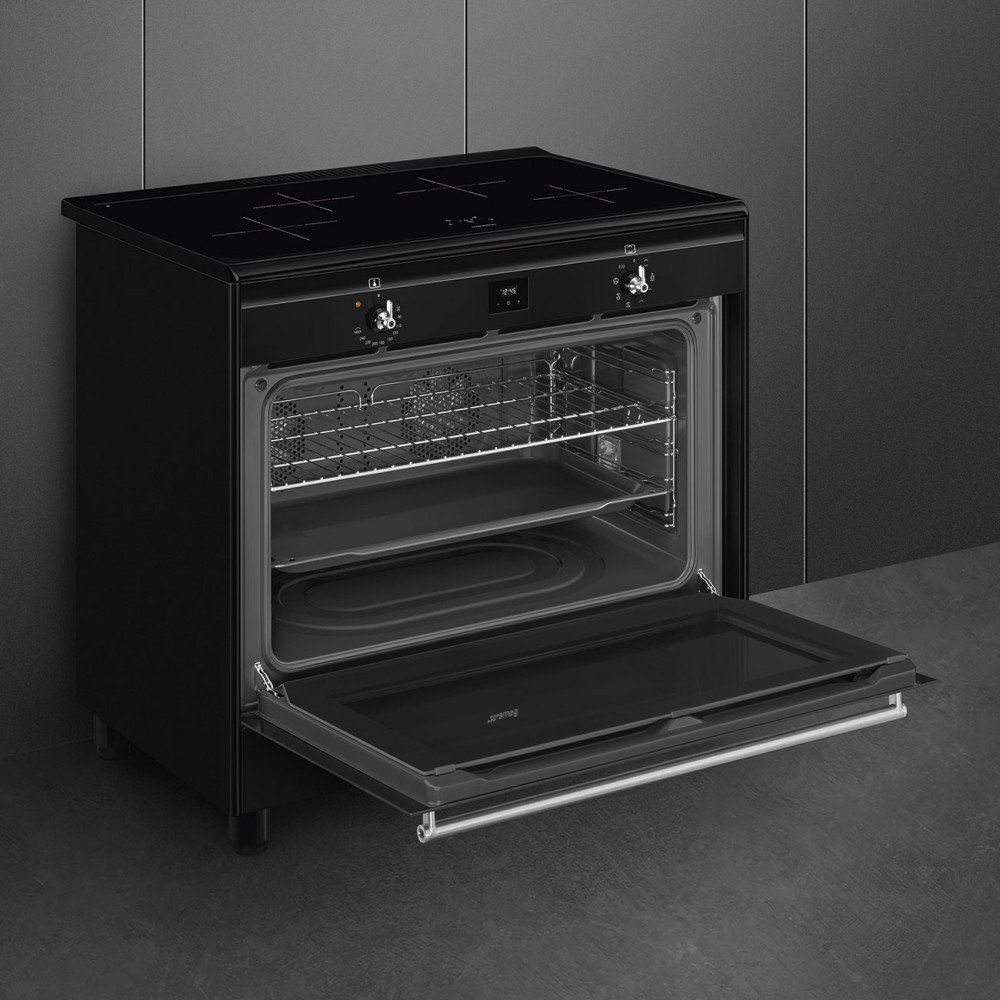 Induksjonsovn Smeg CX91IMBL