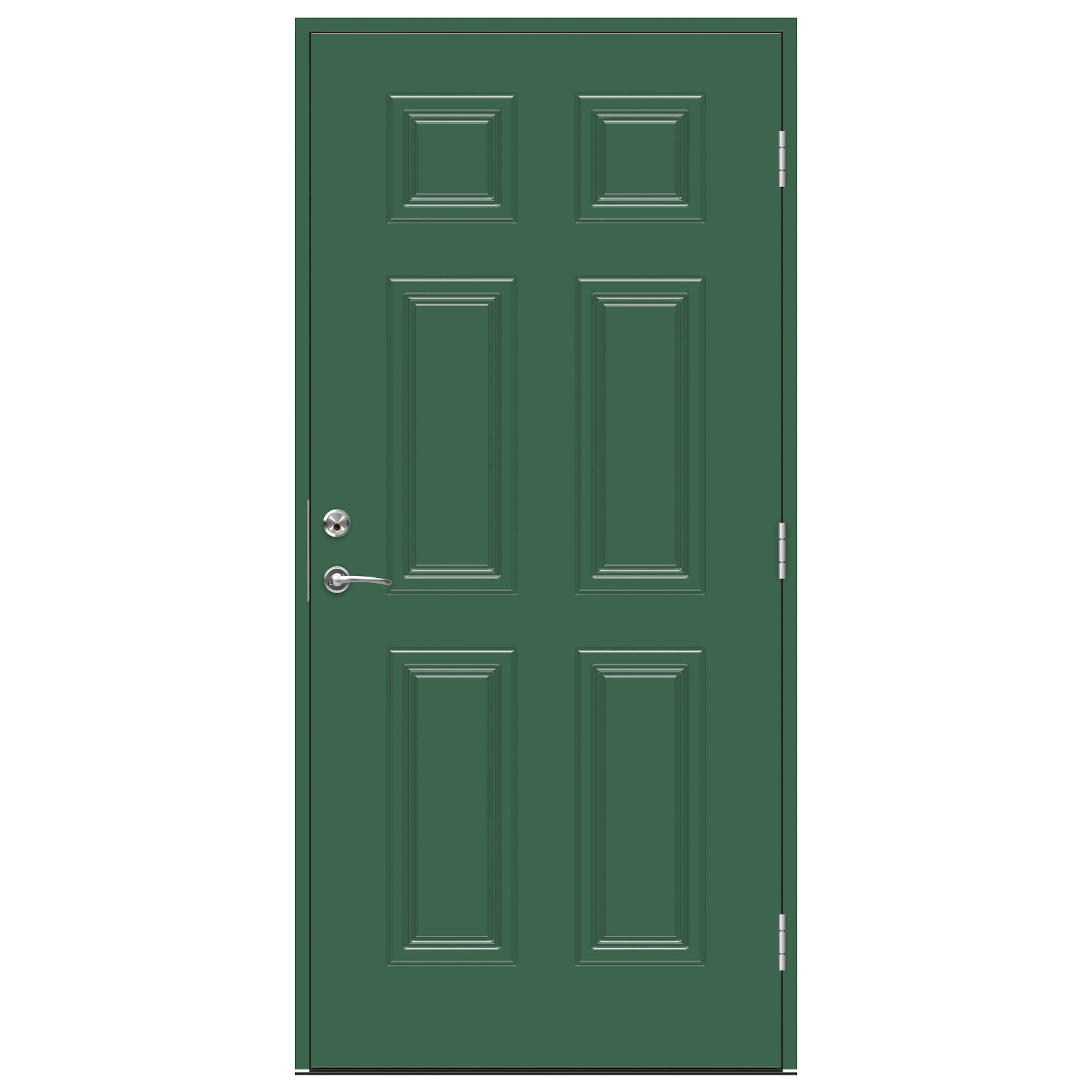 YD Advance-Line Classic Ravel 10x20-S-6020-G10Y, V BxH: 100x200 cm. Venstre. NCS-S-6020-G10Y