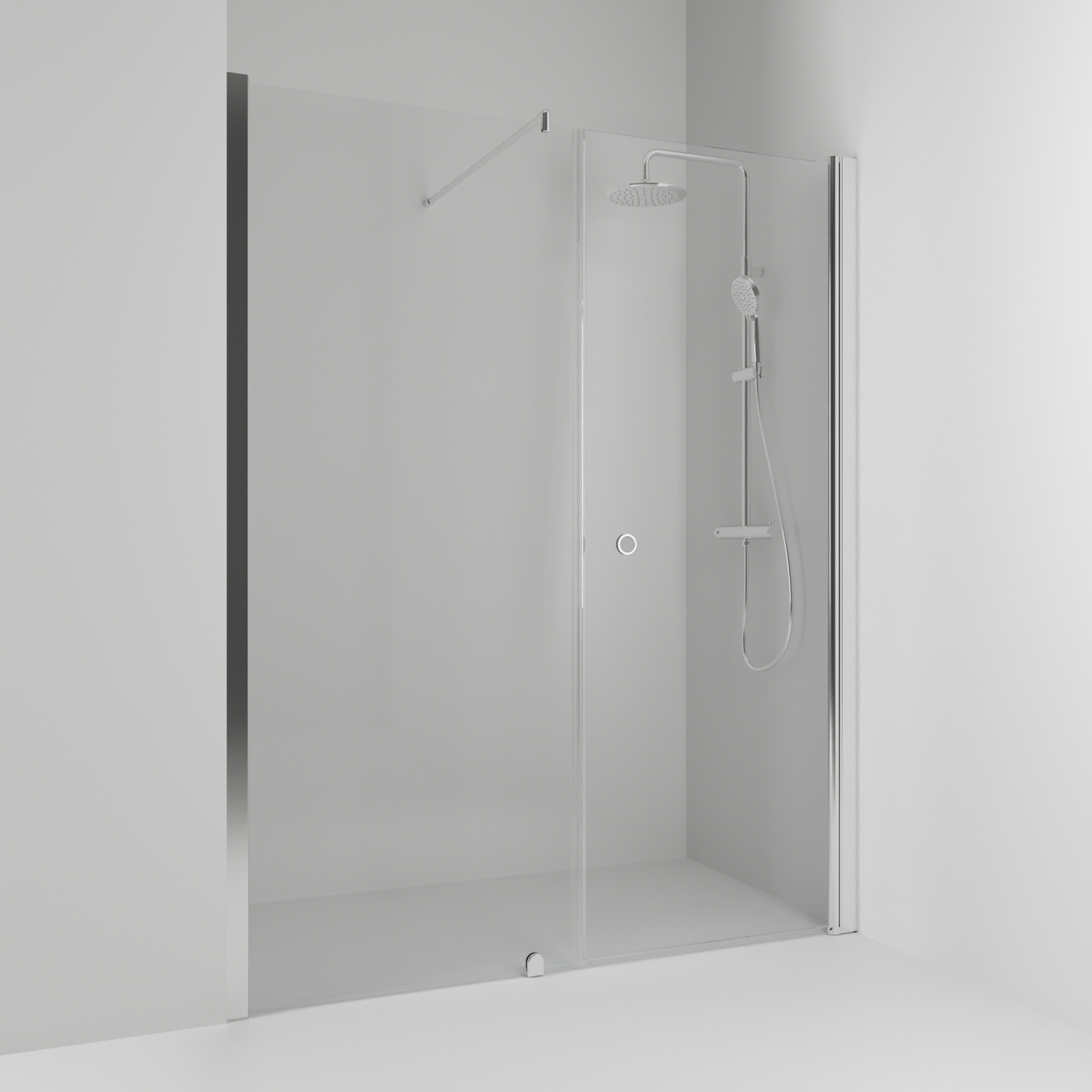 Dusjhjørne Svedbergs Skoga Nisje Dobbel