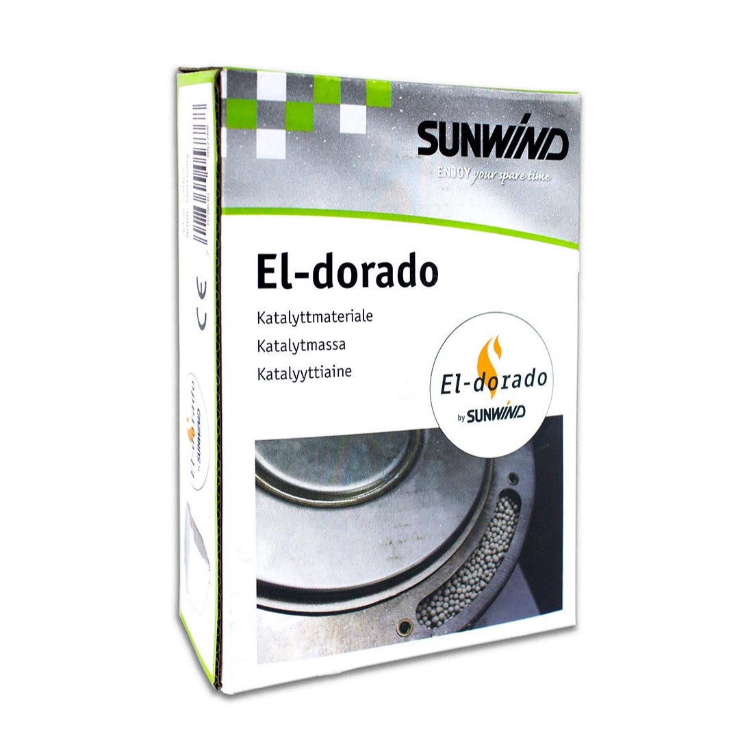 Katalyttmateriale Sunwind til Eldorado Forbrenningstoalett