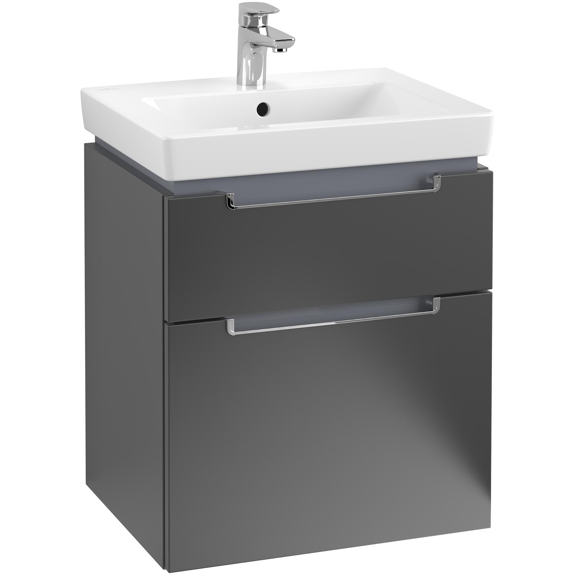 Tvättställsskåp Villeroy & Boch Subway 2.0 med 2 Lådor | badrum - badrumsmobler - tvattstallsskap-och-kommod | KakelKungen