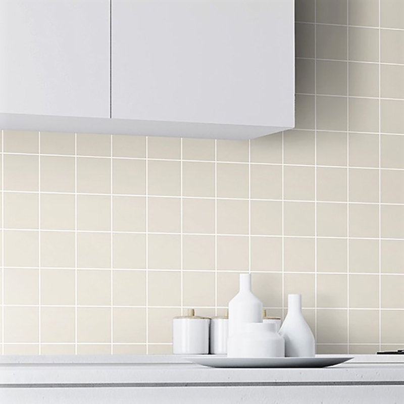 Klinker Arredo Unicolor Ivory Hvit 10x10 cm