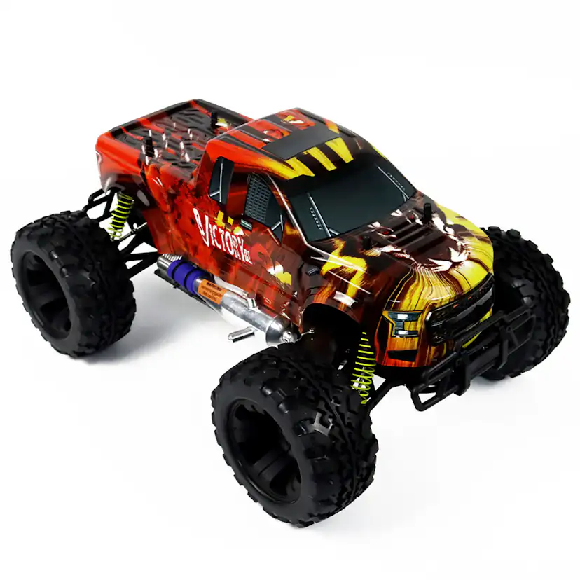 Radiostyrt Bil React New Tiger Nitro 4WD