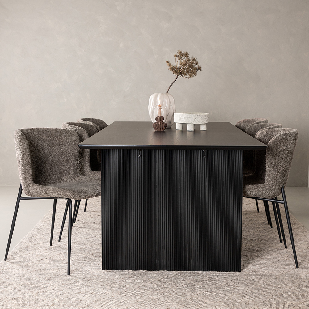 Spisegruppe Venture Home Vail med 6 Modesto Stoler