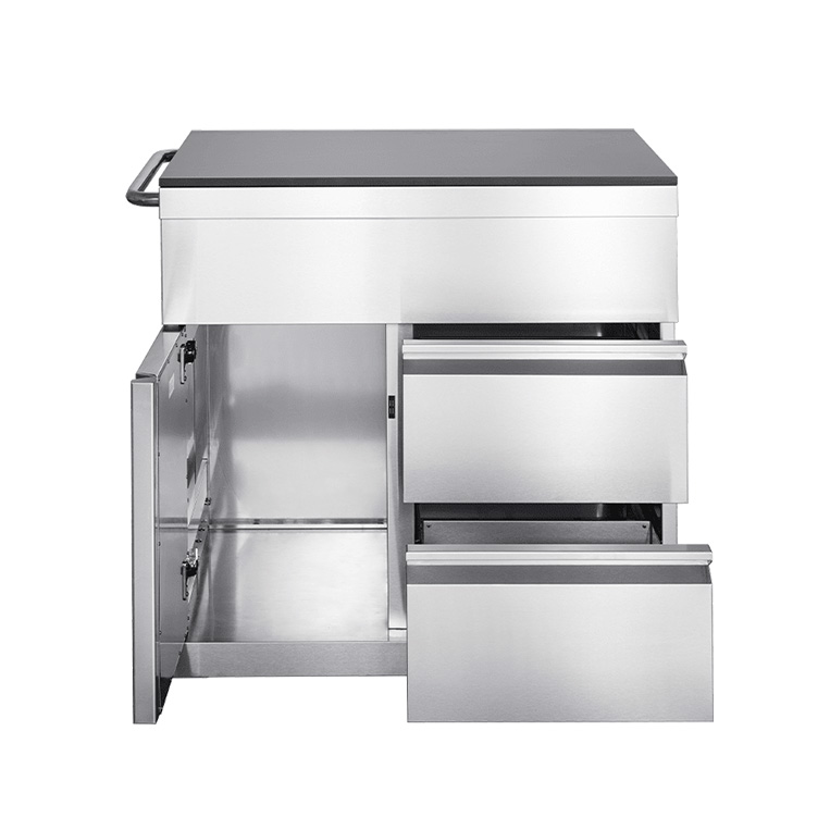 Frittstående Utekjøkken Myoutdoorkitchen Pure Plus Rustfritt