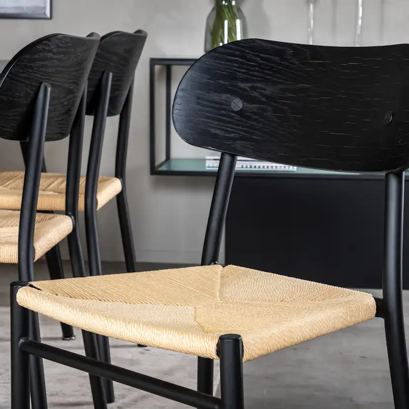 Spisegruppe Venture Home Dipp med 6stk Polly Stoler