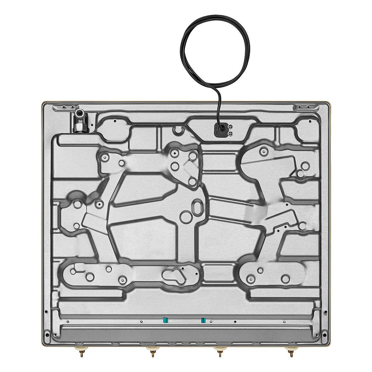 Smeg Gashäll Colonial SRV864POGH Creme