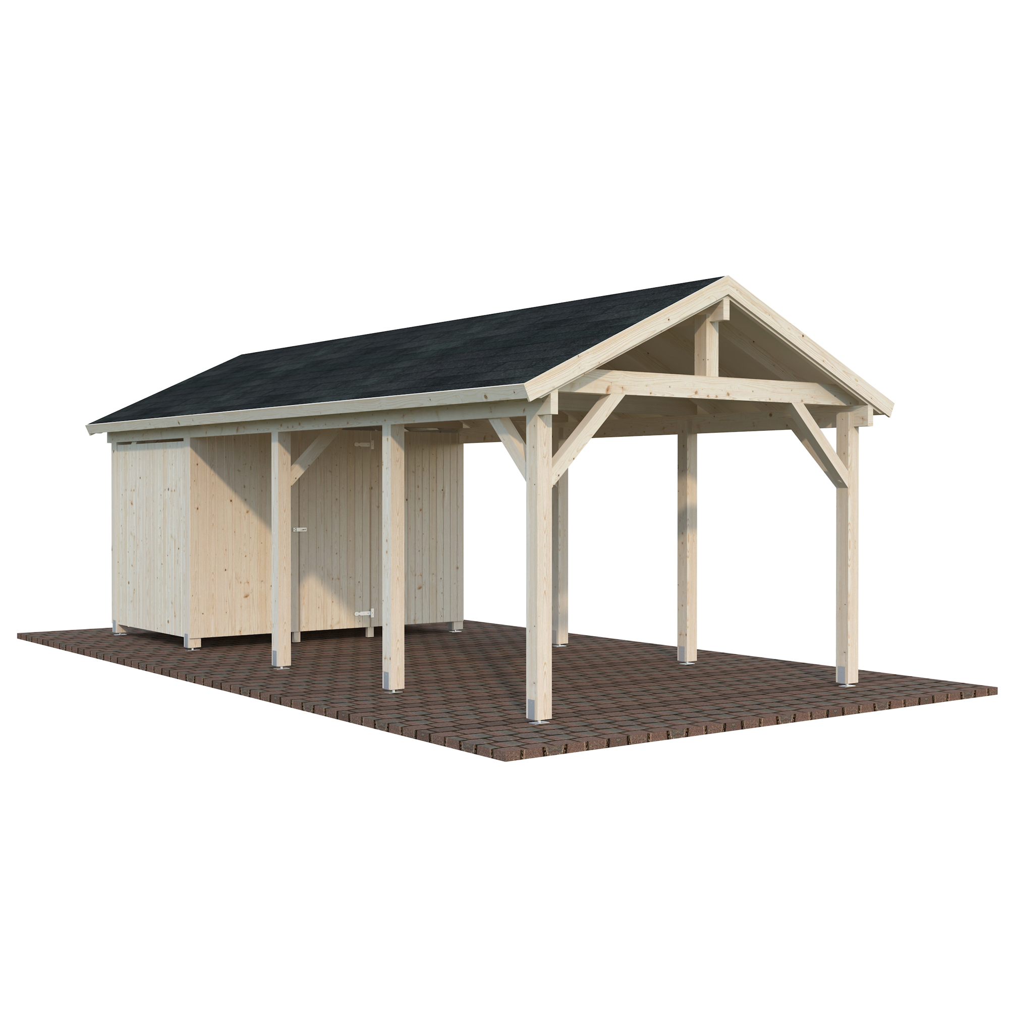 Carport Palmako Robert 23,1 m2 med Bod