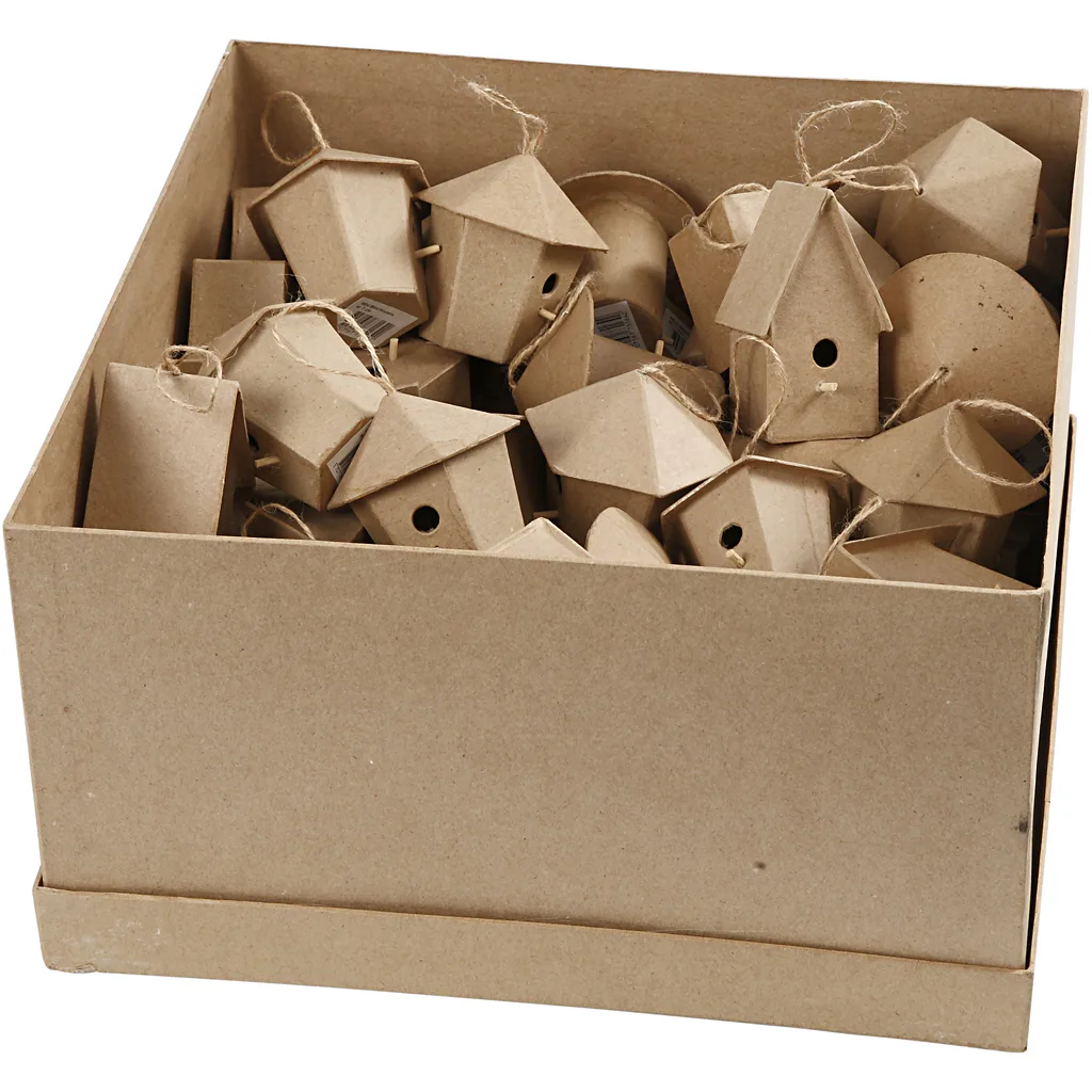 Fuglekasser Creativ Company Pappmaché Mini 1 Pk