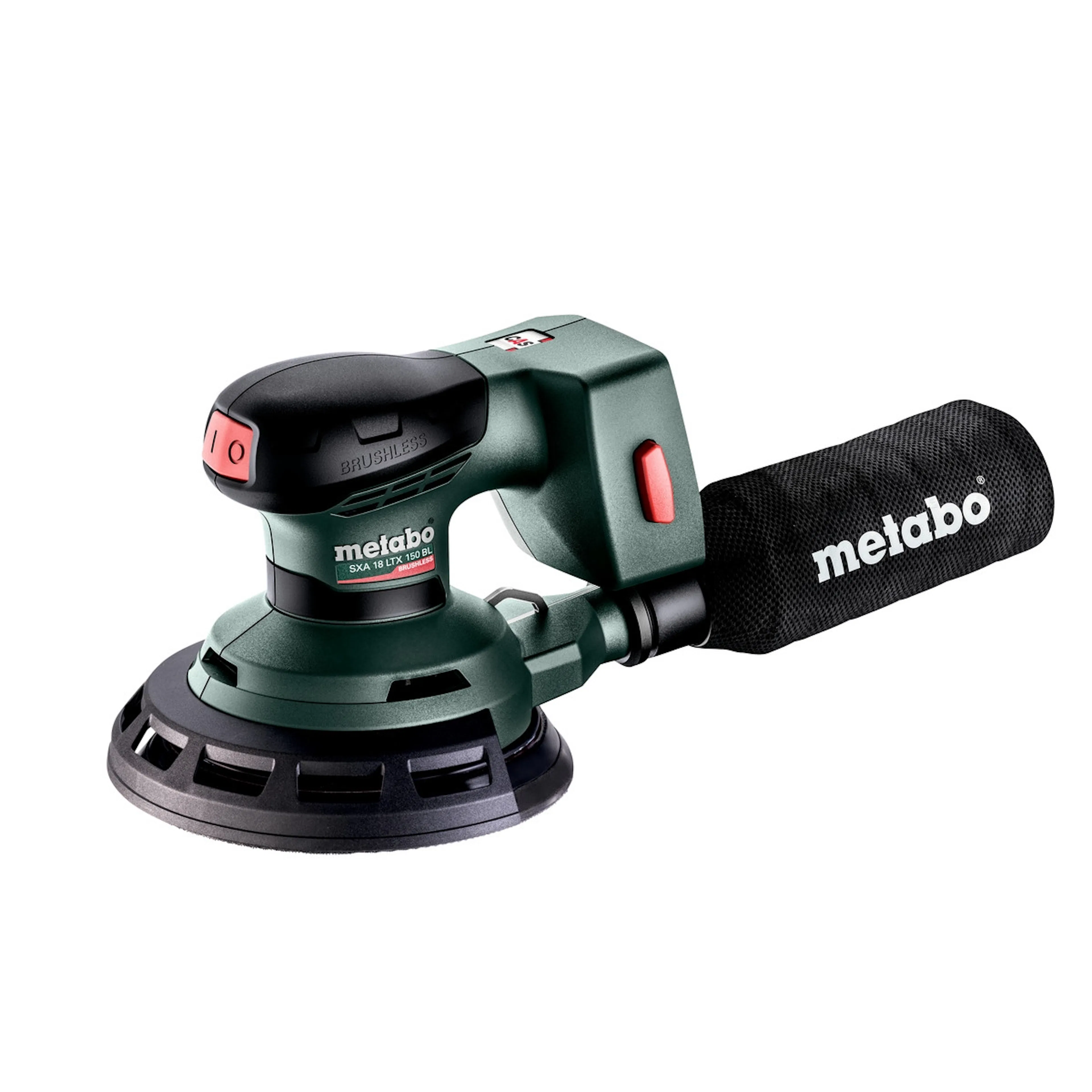 Eksentersliper Metabo SXA 18 LTX 150 BL uten Batteri og Lader